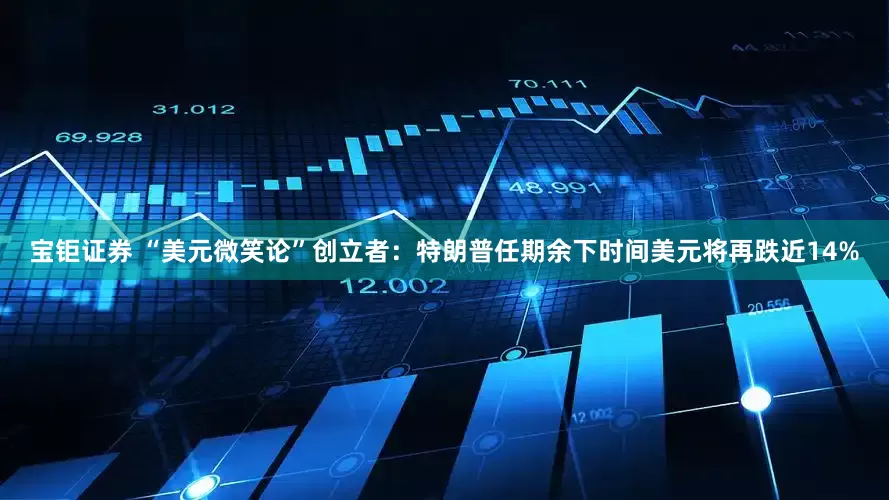 宝钜证券 “美元微笑论”创立者：特朗普任期余下时间美元将再跌近14%